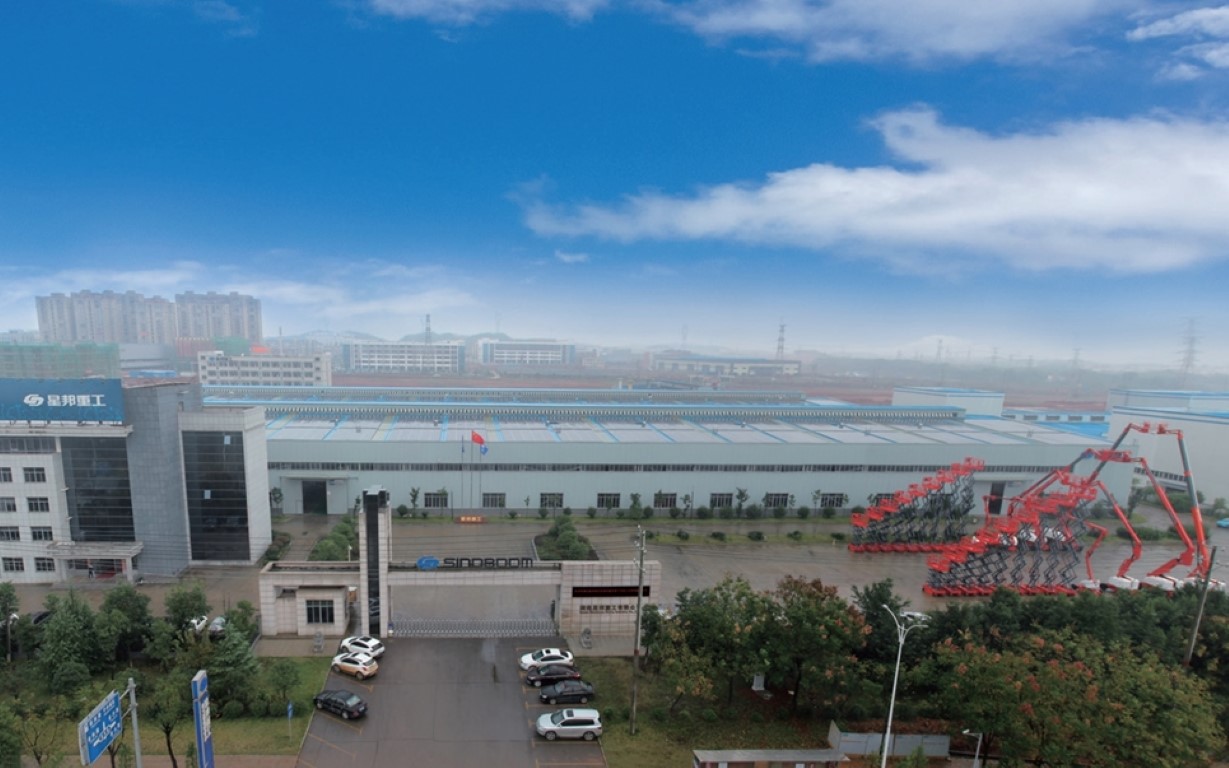 Sinboom - Hebebühnen Firma Zentrale in China